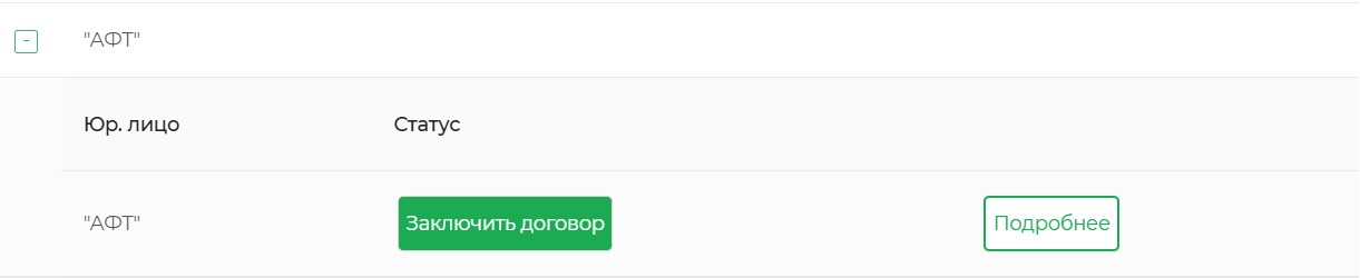 Выбор юридического лица для заключения договора
